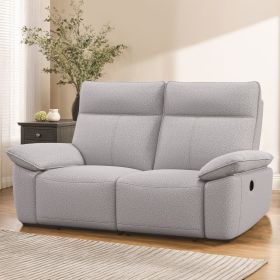 Double Reclining Chairs for Adults, Wall Hugger Recliners for Small Spaces, Love Seat Couches Sofa Reclinable for Living Room, Home Theater Seati