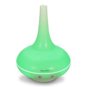 1Pc 200ml Cool Mist Humidifier Ultrasonic Aroma Essential Oil Diffuser With 7 Color LED Lights Waterless Auto Off For Office Home Room Study Yoga Spa (Option: WHITE)