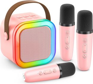 Mini Karaoke Machine for Kids Adults, 2026 TOP Birthday Gifts for Girls Boys 3,4,5,6,7,8+Year Old Toddler Toys (Color: Lavender)