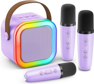 Mini Karaoke Machine for Kids Adults, 2026 TOP Birthday Gifts for Girls Boys 3,4,5,6,7,8+Year Old Toddler Toys (Color: Deep Pink)