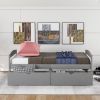 Simple Twin Size Platform Bed with two Drawers